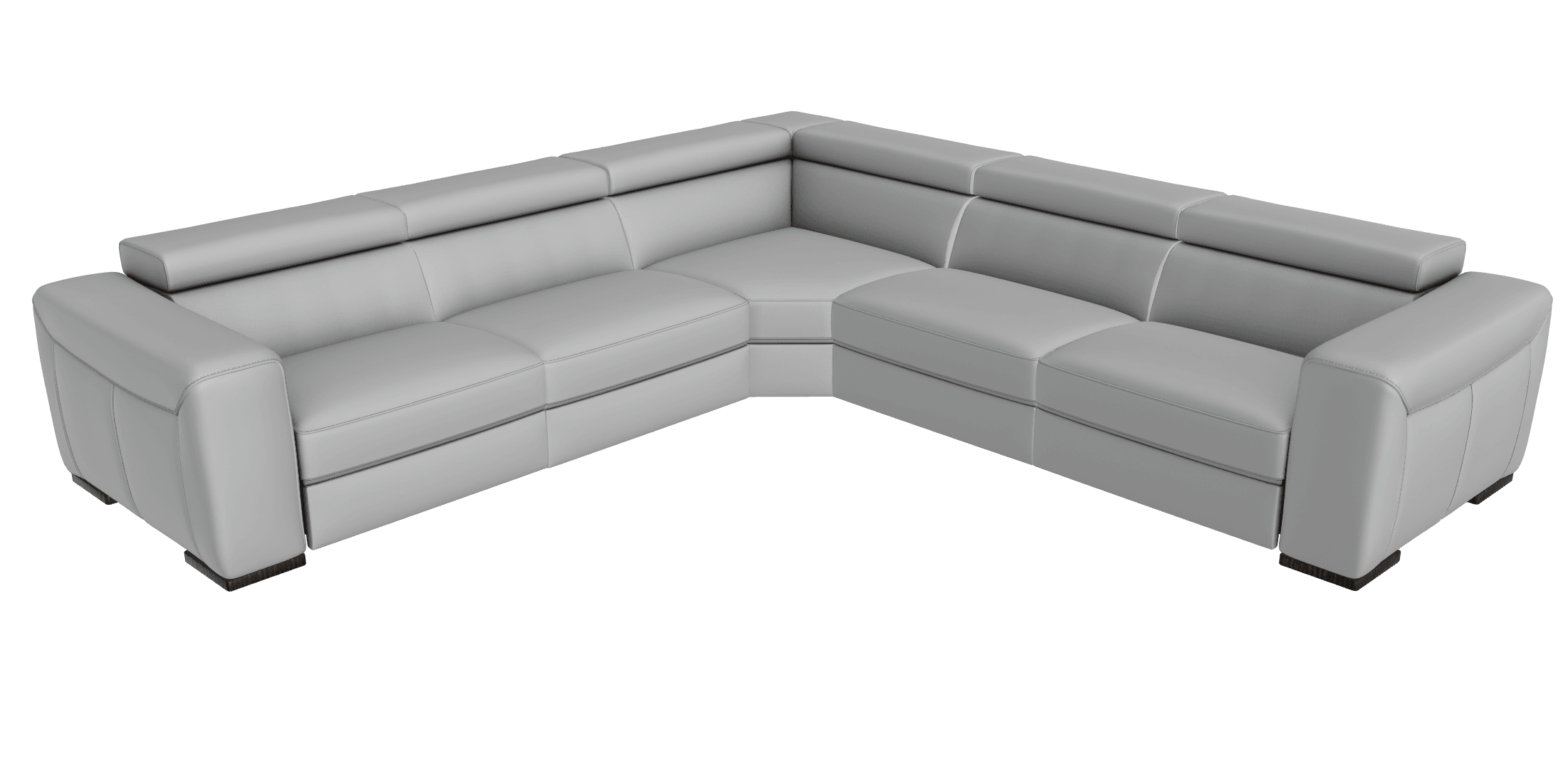 Forza Leather Sectional - Euro Living Furniture